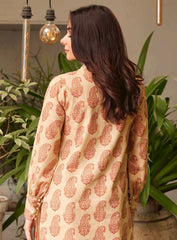 4535 ZEHMEENY - Khaddar Printed 2PC Suit