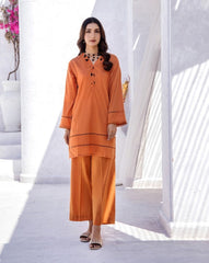 Rustic Noir Lawn 2PC Co-Ord Set