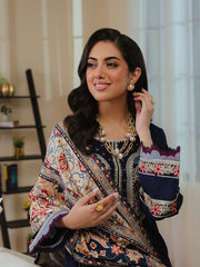 SK-02B - 3P Embroidered Khaddar