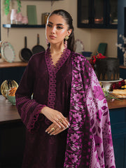SK-03B - 3P Embroidered Khaddar
