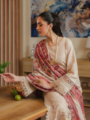 SK-04B - 3P Embroidered Khaddar