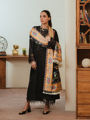 SK-05B - 3P Embroidered Khaddar