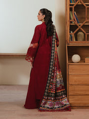 SK-06B - 3P Embroidered Khaddar