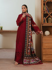 SK-06B - 3P Embroidered Khaddar