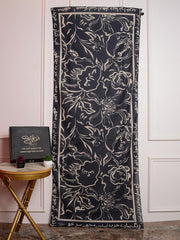 Doodle Art Stole (Black)