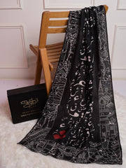 Ishq Ke Tukre Stole (Black - Men)