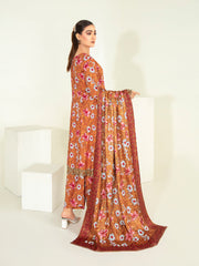 MS 12 - Khaddar Printed 3P