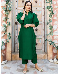 Green Katan Silk Set D2011