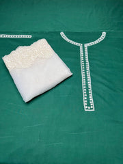 Green - Hand Embroidered 3P