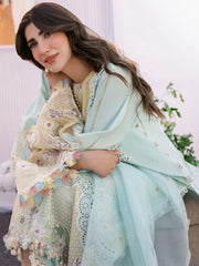216 - B - Embroidered Lawn 3P
