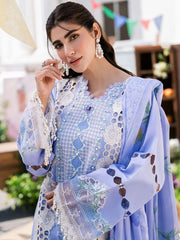 213 - A - Embroidered Lawn 3P
