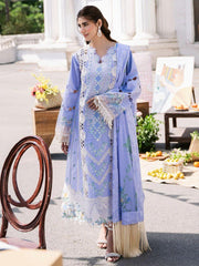 213 - A - Embroidered Lawn 3P