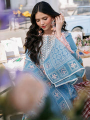 212 - A - Embroidered Lawn 3P