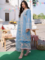 212 - A - Embroidered Lawn 3P