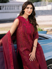 211 - B - Embroidered Lawn 3P