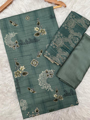 ZRW010 - Printed Doriya Viscose 3PC