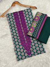 KD010 - Khaddar Embroidered 3PC