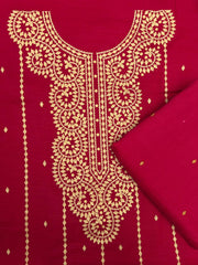 LM 003 - Khaddar Block Printed 2 PC