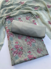 BRZ 010 - Karandi Embroidered 3PC Suit