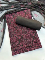 BRZ 002 - Karandi Embroidered 3PC Suit