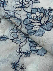 BRZ 017 - Karandi Embroidered 3PC Suit