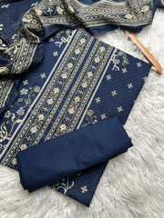 BS 07 - Bin Saeed Unstitched 3 Piece Lawn