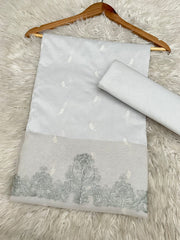 CSB2 - Unstitched Embroidered Lawn 2P