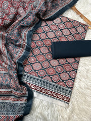 BS 09 - Bin Saeed Unstitched 3 Piece Lawn