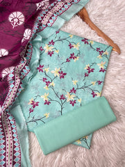 S01 - Saira Rizwan Unstitched Lawn 3P