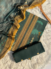 BW1 - Bin Waheed Unstitched 3 Piece Lawn