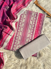 RZ1 - Safina Unstitched Lawn Printed 3P