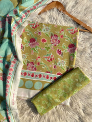 JD31 - J. Printed Lawn 3P