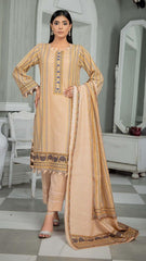 AZ 004 - Khaddar Printed 3P