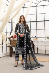 Sable - 3 Piece (Unstitched)