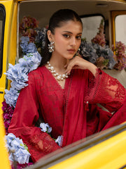 CARMINE | 3 PC Embroidered Lawn