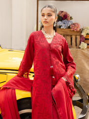 CARMINE | 3 PC Embroidered Lawn