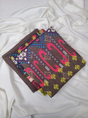 14A - Khaddar Embroidered Chicken kari 3P