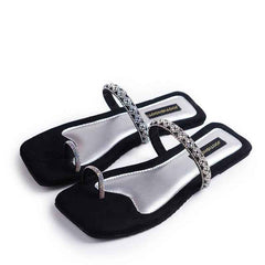 Cosmo Diamanté Slides - Jooti Shooti