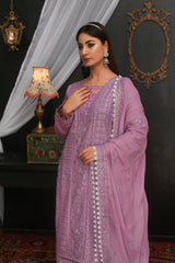3 PC - Embroidered Lawn Suit