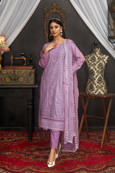 3 PC - Embroidered Lawn Suit