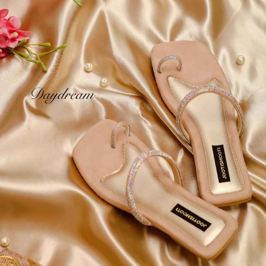 Daydream Diamanté Slides - Jooti Shooti