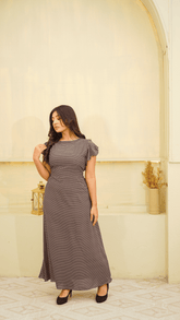 Starlit Ruffle Charm Gown