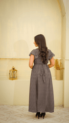 Starlit Ruffle Charm Gown