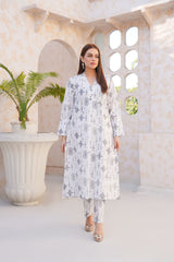 White Elegance – Printed Lawn Pret 2PC