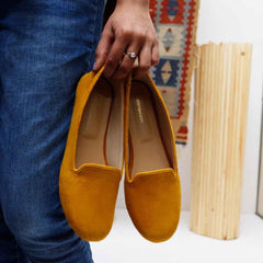 Mustard Loafers - Jooti Shooti
