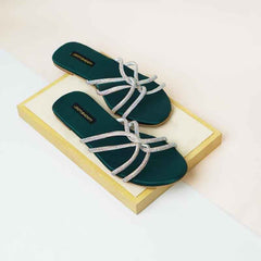 Emerald Green Passion Slides - Jooti Shooti
