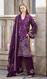 EA-W1-515 | Linen Embroidered 3P