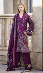 EA-W1-515 | Linen Embroidered 3P