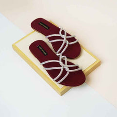 Maroon Passion Slides - Jooti Shooti