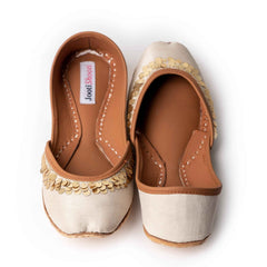 Penny In Ivory White - Jooti Shooti